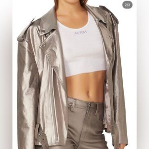 AFRM Brassy Metallic Jacket